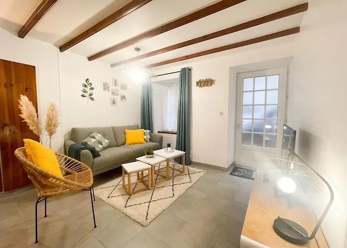 Maison Centre Les Pieux*wifi*oxo Casa de Férias